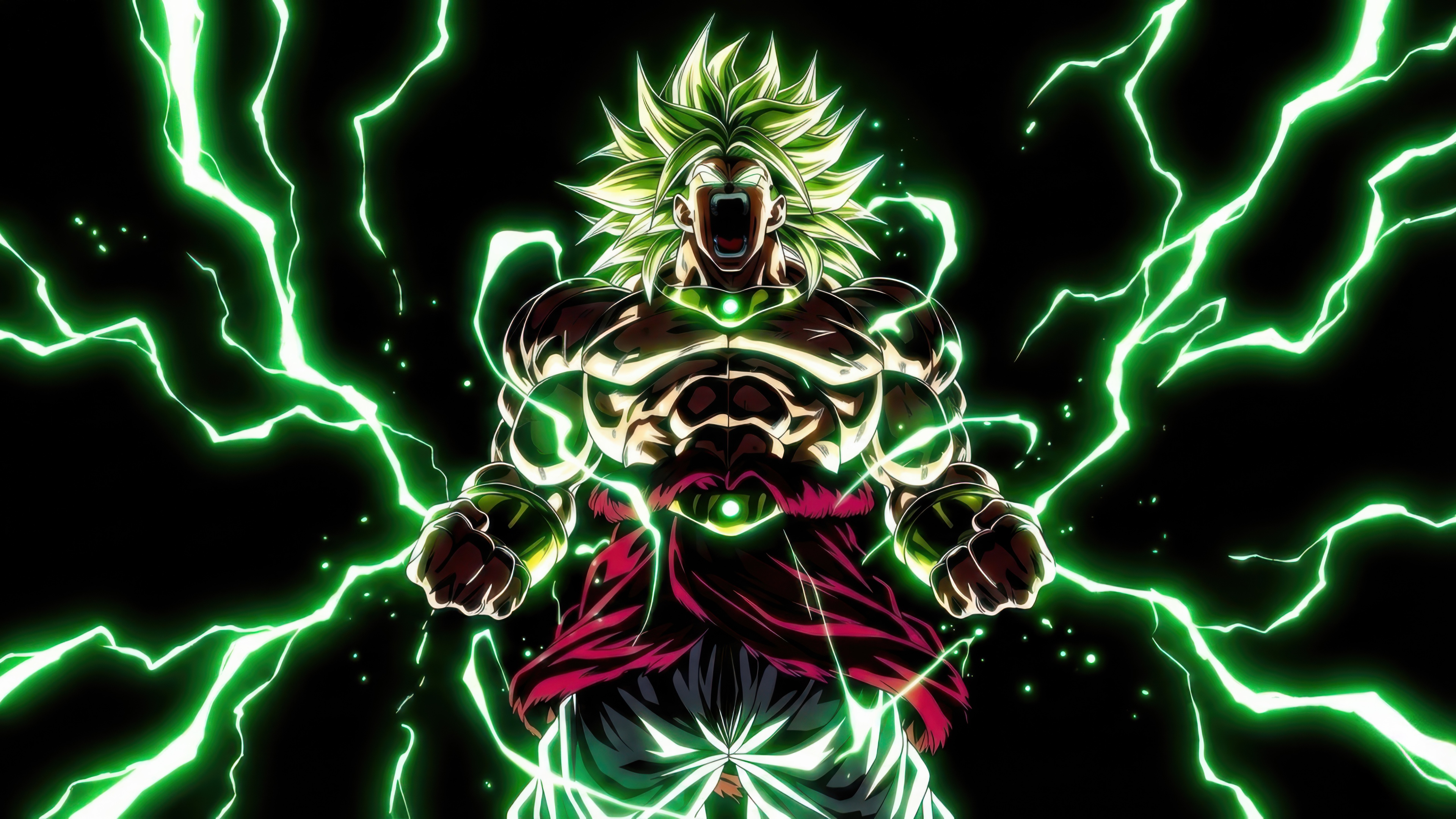 Broly going Super Saiyan